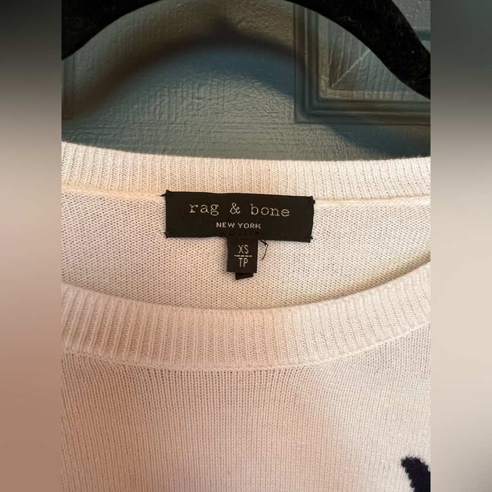 Rag & Bone Slim Fit Graphic Sweater - Picture 2 of 6